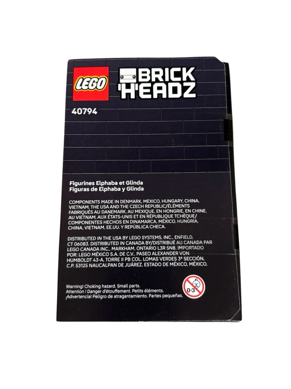 Lego BrickHeadz Wicked Elphaba & Glinda Figures Set (#40794) - Picture 6 of 8